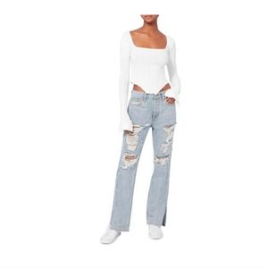 Nwt Jonathan Simkhai Rhys Mid Rise 